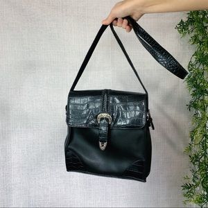 Black Jaclyn Smith crossbody bag
